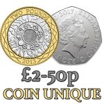 £2-50p Magnetic Coin Unique Easy Coin Tricks