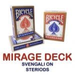 Mirage Deck PRO SYSTEM Red Blue Bicycle