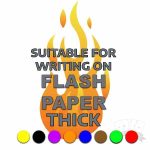 Flash Paper Extra Thick Suitable For Writing On Mentalism